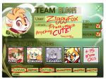  anthro blue_eyes blush brown_body brown_eyes brown_fur canid canine canis check_mark cinnamon_(ziggy_fox) collar crossed_out domestic_dog english_text female fenn_(ziggy_fox) fox fur green_eyes grey_body grey_fur group lagomorph leporid male mammal open_mouth purple_eyes rabbit rosie_(ziggy_fox) smile tan_body tan_fur text tongue_showing white_body white_fur yellow_body yellow_fur ziggy_fox ziggy_fox_(character) 