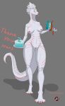  absurd_res alicethedeer anthro big_breasts breasts digital_media_(artwork) dinosaur female fully_shaded genitals hi_res kora_(alicethedeer) looking_at_viewer nipples nude pinup pose pussy reptile scalie simple_background smile solo tail thick_tail thick_thighs tongue white_body 