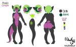  absurd_res anthro areola big_butt big_tail black_body black_scales black_sclera breasts butt character_name color_swatch curled_horn dragon elawaxd fangs female gem genitals green_areola green_eyes green_hair green_nipples green_pussy green_tongue hair hi_res horn mahlci_gemhorn malachite_(mineral) medium_breasts navel nipples purple_body purple_scales pussy scales scalie solo spikes spikes_(anatomy) tail teeth tongue tourmaline underbelly wingless_dragon 