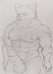  5_fingers abs absurd_res anthro balls big_biceps big_muscles big_pecs big_penis blush bodily_fluids bulge canid canine canis clothed clothing cum cum_on_penis ejaculation erection eyes_closed fingers genital_fluids genitals hi_res humanoid humanoid_genitalia humanoid_penis ichinoseura male mammal muscular muscular_anthro muscular_male muscular_thighs nipples nude pecs penile penis pubes smile smiling_at_viewer solo solo_focus source_request thick_thighs underwear unknown_artist vein veiny_penis wolf 