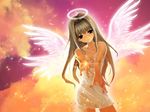  angel shihira_tatsuya tagme wallpaper wings 