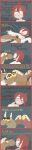  absurd_res blush clothing comic desert english_text female feral gastropod group hair hi_res horn human long_image male male/female mammal mollusk red_hair robe sand shane_frost slug tall_image text yellow_eyes 