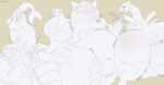  ambiguous_gender artist_name belly big_belly big_butt blush body_blush butt butt_blush ear_frill eeveelution eyes_closed frill_(anatomy) front_view generation_1_pokemon generation_2_pokemon group head_crest head_frill hi_res huge_belly huge_butt in_mouth legendary_pokemon lugia motion_lines mouth_closed neck_bulge neck_frill nintendo open_mouth oral_vore partially_colored pokemon pokemon_(species) rear_view roobin simple_background vaporeon vore 