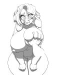  &lt;3 &lt;3_eyes anthro big_breasts big_nipples bovid bovine breast_grab breast_squish breasts cattle chubby_anthro chubby_belly chubby_female clothed clothing cykablyatboi disembodied_hand duo ear_piercing ear_tag female floppy_ears hand_on_breast hands_on_legs hands_on_thighs happy heart_(marking) hi_res horn huge_breasts male male/female mammal miravine monochrome navel nipples piercing slightly_chubby smile snout solo_focus squish thick_thighs topless wide_hips 