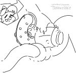  1:1 2023 aliasing animated anthro balls baseball_cap black_and_white bladder bladder_penetration bodily_fluids butters_(theenyface) claws clothing digital_media_(artwork) dildo disembodied_penis domestic_cat drooling eyes_closed felid feline felis genital_fluids genitals hand_on_penis hat headgear headwear humanoid_genitalia humanoid_penis looking_pleasured loop male mammal monochrome nubbed_dildo organs penetration penis prostate saliva sex_toy short_playtime small_penis solo speech_bubble tail theenyface unfinished urethral urethral_penetration urine 