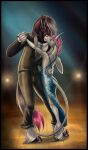  ballroom black_border border brushfire dancing felicia_(brushfire) reece_silvermane_(silverhorsey) romantic trans 