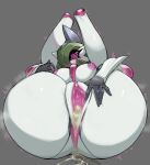  &lt;3 &lt;3_eyes 2023 after_sex anus areola big_breasts big_butt black_sclera blush bodily_fluids breasts butt censored cum cum_from_pussy cum_in_pussy cum_inside female future_pokemon generation_9_pokemon genital_fluids genitals green_hair hair hair_over_eye huge_butt humanoid impregnation iron_valiant leaking_cum legs_up lying mosaic_censorship nintendo nipples not_furry nude on_back one_eye_obstructed paradox_pokemon pochincoff pokemon pokemon_(species) pupils purple_areola purple_eyes purple_nipples purple_pupils purple_pussy pussy solo spread_pussy spreading thick_thighs white_body 