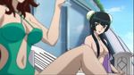  bikini black_hair breasts brown_hair cap gundam gundam_00 nude nude_filter photoshop sumeragi_lee_noriega swimsuit wang_liu_mei 