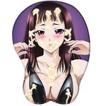  artist_request breasts cum mouse_pad mousepad photoshop rosario+vampire swimsuit toujou_ruby 