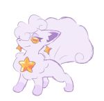  alolan_form alolan_vulpix female feral girlboss labbit1337 nintendo pokemon pokemon_(species) regional_form_(pokemon) solo star star_jewelry 