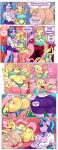  absurd_res anal anthro balls bodily_fluids bottomwear breasts breath clothed clothing comic cutie_mark dress_shirt drugs english_text faceless_character faceless_human faceless_male feet female female_rimming_male fluttershy_(mlp) friendship_is_magic genital_fluids genitals group gym_bottomwear gym_clothing gym_shorts handjob hasbro hi_res human legwear long_tongue magic male male/female mammal masturbation my_little_pony nipples oral panties panting penile penis potion pussy pussy_juice rimming sex shirt shorts skimpy starlight_glimmer_(mlp) stockings text tinydevilhorns tongue topwear trio under_boob underwear 