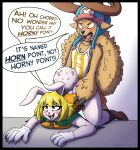  absurd_res anthro anthro_on_anthro anthro_penetrated anthro_penetrating capreoline carrot_(one_piece) clothed clothed_sex clothing deer duo female hi_res lagomorph leporid male male/female mammal minkmen_(one_piece) negativedye one_piece penetration rabbit reindeer sex tony_tony_chopper 