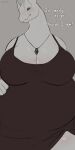  1:2 absurd_res anthro artist_name belly big_belly big_breasts breasts clothed clothing english_text female front_view generation_2_pokemon glistening glistening_eyes half-length_portrait hi_res jewelry legendary_pokemon looking_at_viewer lugia mouth_closed necklace nintendo obese obese_anthro obese_female overweight overweight_anthro overweight_female partially_colored pokemon pokemon_(species) portrait roobin simple_background solo text topwear 