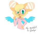  anthro canid canine felid feline female fennec fox hi_res hybrid lomtik mammal owo rudlex2 solo wings 