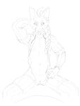  anthro braided_hair breasts canid canine canis clawed_fingers clothed clothing duo female flight_suit genitals hair hi_res hybrid male mammal navel nipples partially_clothed pussy sketch small_breasts solo_focus straddling wetchop wolfdog ylva 