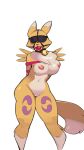  animated anthro ball_gag bandai_namco bdsm blindfold bondage bound dancing digimon digimon_(species) embarrassed female gag hi_res renamon restraints rope rope_bondage sex_toy solo struggling zinnick 