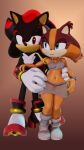  3d_(artwork) badger blender_(disambiguation) blue_eyes breasts curvy_figure digital_media_(artwork) eulipotyphlan female hedgehog hi_res mammal mustelid musteline presenting red_eyes rotalice2 sega shadow_the_hedgehog sonic_adult sonic_the_hedgehog_(series) sonic_the_hedgehog_series 