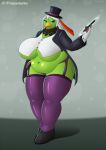  anthro beak belly big_breasts breasts chubby_female clothing female female_focus footwear generation_2_pokemon hi_res huge_breasts legwear magic_user magician navel nintendo overweight palmarianfire pokemon pokemon_(species) slightly_chubby socks solo stockings thick_thighs thigh_highs thigh_socks xatu 