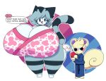  2021 animal_crossing anthro asian_clothing beady_eyes beverage big_breasts blowing breasts clothed clothing coffee coffee_cup coffee_mug container cup dewy-eyedboy dialogue digital_drawing_(artwork) digital_media_(artwork) domestic_cat duo east_asian_clothing english_text eyelashes felid feline felis female fully_clothed fur grey_body grey_fur grey_hair hair huge_breasts japanese_clothing kimono lolly_(animal_crossing) male mammal marshal_(animal_crossing) nintendo pantsless pink_clothing rodent sciurid standing text tree_squirrel white_body white_fur white_hair 