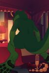  2d_animation anal_beads anal_wink animated anthro anus balls barefoot bed bedroom_eyes big_butt black_horn black_pawpads butt clothing countershade_butt countershade_torso countershading curtains cute_expression dark_body dark_countershading detailed_anus detailed_background dildo feet fur furniture genitals green_body green_fur holding_butt horn inside lamp looking_back loop lube lube_bottle lube_on_dildo male motion_tweening narrowed_eyes on_bed pawpads pink_anus presenting presenting_anus presenting_hindquarters raised_tail seductive sergal sex_toy shaded shaded_background short_playtime simple_shading smug solo spread_anus spread_toes spreading tail toe_curl toes underwear xirax yellow_eyes 
