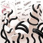  &lt;3 1:1 2022 3_fingers 3_toes albino anthro anus arm_tattoo big_tail biped black_tentacles blush bodily_fluids butt cel_shading crusch_lulu cute_fangs dialogue digitigrade drooling english_text eyelashes fangs feet female fingers flat_chested genital_fluids genitals gradient_background hi_res humanoid_hands leg_tattoo lizard lizardman_(overlord) long_neck long_tail lying meow monotone_body motion_lines neck_tattoo nude on_front onomatopoeia open_mouth orange_tattoo overlord_(series) penetration pink_anus pink_pussy pink_tongue pupils pussy pussy_juice raised_tail rear_view red_eyes reptile restrained saliva scalie sex shaded shaking simple_background slit_pupils snout solo sound_effects submissive submissive_anthro submissive_female sweat tail tail_tattoo tapering_tail tattoo tears tears_of_pleasure teeth tentacle_in_pussy tentacle_penetration tentacle_sex tentacles text thick_tail thick_thighs thigh_tattoo three-quarter_view toes tongue tongue_out trembling tribal tribal_tattoo vaginal vaginal_penetration vavacung white_body white_pupils 