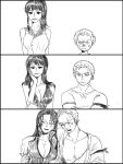  1boy 1girl artist_request long_hair nico_robin one_piece roronoa_zoro smile source_request 