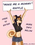  absurd_res anthro female feral_jellybean hi_res impregnation invalid_tag kirigan natalie_(disambiguation) pregnant raffle solo 