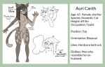  anthro auri_(beheleaf) beheleaf breasts digital_media_(artwork) domestic_cat felid feline felis female fur hair hi_res looking_at_viewer mammal mastectomy_scar mature_anthro mature_female model_sheet scar simple_background smile solo standing text 