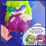  agent_4_(splatoon) agent_8_(splatoon) animal_humanoid cephalopod cephalopod_humanoid duo female female/female humanoid inkling itchi marine marine_humanoid mollusk mollusk_humanoid nintendo obscured_pussy octarian octoling oral splatoon 