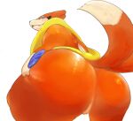  023 absurd_res ambiguous_gender butt butt_focus feral floatzel generation_4_pokemon hi_res looking_down nintendo orange_body pokemon pokemon_(species) solo yellow_body 