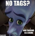  big_forehead blue_body blue_skin eyebrows facial_hair green_eyes humanoid inside looking_at_viewer male megamind megamind_(series) meme meme_face meme_pose no_bitches? rapture_069 solo tagme thick_eyebrows 