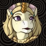  adora_(marsminer) anthro equid equine female horn icon mammal marsminer nintendo solo the_legend_of_zelda unicorn 