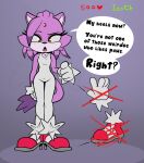  2023 absurd_res anthro baebot blaze_the_cat clothing domestic_cat felid feline felis female footwear fur gesture gloves hair_down handwear hi_res high_heels mammal pointing pointing_at_viewer purple_body purple_fur sega solo sonic_the_hedgehog_(series) strip_game 