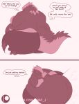  bear belly buried butt cake cheek corner cornered crush dessert devour dissapear dominant eating facesitting fatfur feast food forced giant_panda growing hi_res inflation lost mammal micro muffling organs overweight sergal size_difference smothering squeezing stomach tail tight_space unaware wide_hips 