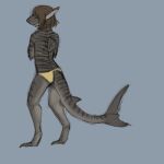  anthro felid female fish mammal marine pantherine shark stripes tiger tigershark 