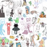  animal_ears bear bunny collage hanamaru_youchien impending_sky lilla_my little_my loli moomin sketch tagme taokaka 