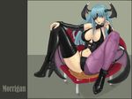  darkstalkers dubiouscharms morrigan_aensland omorashi peeing wetting 