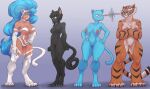  abs animal_humanoid anthro arms_crossed_under_breasts big_breasts black_body black_fur black_hair black_nipples blue_body blue_eyes blue_fur blue_hair blush bob_cut breasts capcom cartoon_network cat_humanoid chest_tuft claws crossed_arms crossover cute_fangs darkstalkers digitigrade domestic_cat dragmarok dreamworks eyebrows felicia_(darkstalkers) felid felid_humanoid feline feline_humanoid felis female female/female frown fur genitals glare group hair hand_on_hip hands_on_hips hi_res humanoid inner_ear_fluff kung_fu_panda las_lindas long_hair long_tail mammal mammal_humanoid master_tigress mature_female multicolored_body multicolored_fur muscular muscular_anthro muscular_female navel nicole_watterson nipples nude orange_body orange_fur pantherine pink_nipples prime_(las_lindas) pussy rachael_saleigh raised_eyebrow red_eyes sharp_teeth short_hair smile staring_at_chest story story_in_description stripes tail tail_curl tan_body tan_skin teeth the_amazing_world_of_gumball tiger toe_claws tuft webcomic white_body white_fur wide_hips yellow_eyes 