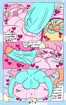  &lt;3 anthro anus big_breasts big_penis blue_body breasts chinchilla chinchillid collar duo english_text fecto_elfilis female genitals hair hi_res huge_penis kirby_(series) kirby_and_the_forgotten_land lewdchuu_(artist) male male/female mammal nintendo penetration penis pink_body pink_hair pussy pyon_(lewdchuu) rodent sex text vaginal vaginal_penetration 