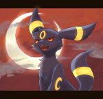  ambiguous_gender black_body black_ears black_fur black_nose black_pupils black_tail canid cheek_tuft chest_tuft cloud colored crescent_moon detailed_background digital_media_(artwork) ear_markings eeveelution facial_markings facial_tuft fangs feral forehead_markings front_view fur generation_2_pokemon glistening glistening_eyes glowing glowing_body glowing_fur glowing_markings half-length_portrait head_markings head_tuft hi_res kemono leg_markings light lighting long_ears looking_at_viewer mammal markings moon multicolored_body multicolored_ears multicolored_fur multicolored_tail night nintendo open_mouth open_smile outside pokemon pokemon_(species) portrait pupils quadruped red_eyes red_sclera red_sky ring_(marking) shaded sky smile solo squash_(artist) standing tail tail_markings teeth three-quarter_view tongue tuft two_tone_body two_tone_ears two_tone_fur two_tone_tail umbreon yellow_body yellow_ears yellow_fur yellow_markings yellow_tail 