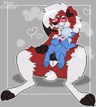  &lt;3 absurd_res blue_body blue_fur deino duo female female/female feral fingering fur generation_5_pokemon generation_7_pokemon hi_res hooves lycanroc midnight_lycanroc multicolored_body multicolored_fur nintendo nub_tail pokemon pokemon_(species) red_body red_eyes red_fur short_tail simple_background size_difference starcritter tail tongue tongue_out two_tone_body two_tone_fur vaginal vaginal_fingering white_body white_fur 