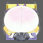  2022 2023 3_toes anthro areola balls bandai_namco belly big_areola big_balls big_belly big_breasts big_penis biped bodily_fluids breasts canid cum cum_inflation cum_inside derius digimon digimon_(species) digital_media_(artwork) dragon duo erection excessive_cum excessive_genital_fluids feet female female_penetrated genital_fluids genitals hands_behind_head hi_res horn huge_areola huge_balls huge_breasts huge_penis hyper hyper_balls hyper_belly hyper_breasts hyper_genitalia hyper_penis inflation lying male male/female male_penetrating male_penetrating_female mammal muscular musk musk_clouds narrowed_eyes navel nipple_piercing nipples nude on_back open_mouth penetration penis piercing pussy pussy_juice quads renamon sex simple_background smile thick_thighs toes tongue vaginal vaginal_penetration vein veiny_penis wide_hips 