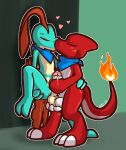  &lt;3 2023 2_toes 3_toes anthro anthro_on_anthro ball_fondling balls bandanna bandanna_only big_balls big_penis blue_bandanna blue_body blue_kerchief blue_scales blush charmeleon claws digitigrade duo erection eyes_closed feet fire fondling frottage generation_1_pokemon generation_3_pokemon genitals glans grovyle hand_on_butt hand_on_leg hand_on_thigh handjob hip_grab interspecies kerchief kerchief_only kissing male male/male masturbation mostly_nude nintendo nude on_one_leg penile penile_masturbation penis pink_glans pokemon pokemon_(species) raised_leg red_body red_scales romantic romantic_couple scales scalie sex shiny_pokemon standing story story_in_description tail_fire throbbing_penis tiku_(shadowsoulful) toe_claws toes ultilix white_body white_claws white_scales yellow_balls yellow_body yellow_penis yellow_scales zethe_(shadowsoulful) 