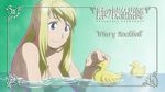  bath blonde_hair blue_eyes fullmetal_alchemist long_hair nude rubber_duck screenshot winry_rockbell 