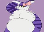  abstract_background anthro big_the_cat bow_accessory chubby_anthro chubby_male domestic_cat felid feline felis looking_up male mammal open_mouth overweight overweight_male sega solo solo_focus sonic_the_hedgehog_(series) 