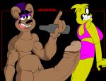  adultpartypunch animatronic anthro big_penis breasts clothing digital_media_(artwork) drunk duo female five_nights_at_freddy&#039;s five_nights_at_freddy&#039;s_2 freddy_(fnaf) genitals hi_res huge_penis humanoid hyper hyper_genitalia hyper_penis imminent_rape imminent_sex machine male male/female male_focus muscular nude panties penis robot scottgames simple_background substance_intoxication toy_chica_(fnaf) underwear 
