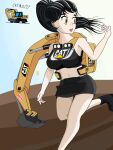  anime_style backhoe_(vehicle) construction construction_equipment construction_vehicle equipment excavator female humanoid jagerpanzer vehicle 