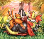  &lt;3 anthro anus balls big_butt black_pussy blush bodily_fluids buizel butt cum cum_in_pussy cum_inside delphox duo female feral generation_4_pokemon generation_6_pokemon genital_fluids genitals hi_res inner_ear_fluff kai_(mr.smile) knot larger_anthro larger_female larger_penetrated legs_up looking_pleasured male male/female mature_anthro mature_female motion_lines nintendo nipples nude penetration penis pokemon pokemon_(species) pussy raised_tail scarlett_(mr.smile) sex size_difference smaller_anthro smaller_male smile steam sweat tail text thick_thighs tuft vaginal wide_hips wingedwilly 