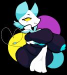  android anthro areola big_areola big_breasts black_body black_skin blue_areola blue_ears breasts butt deltarune ears_up eyelashes felid feline female hand_on_breast huge_breasts humanoid machine mammal robot simple_background simple_eyes solo tagme tail tasque_manager undertale_(series) wide_hips windreg1 yellow_eyes 