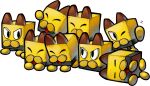  animal_ears blitty_(mario) block cat_ears closed_eyes highres lying mario_&amp;_luigi_rpg mario_&amp;_luigi_rpg_(style) mario_(series) official_art on_side one_eye_closed open_mouth transparent_background 